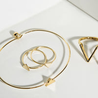 Delta Triangle Ring, Rings - AMY O. Jewelry