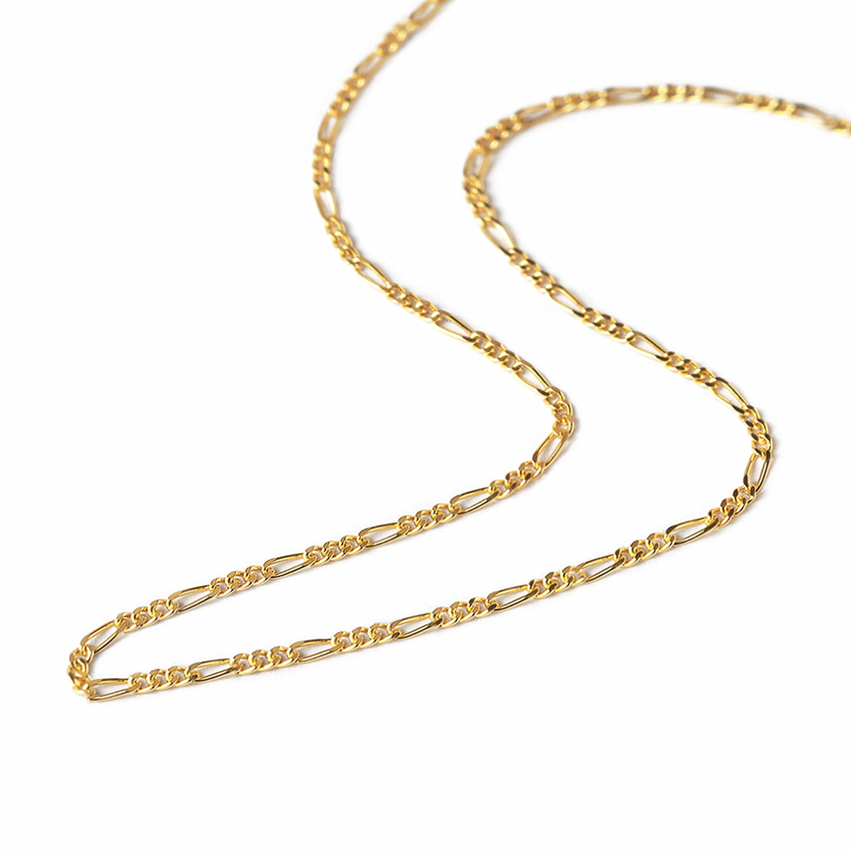 Gold Figaro Chain Necklace