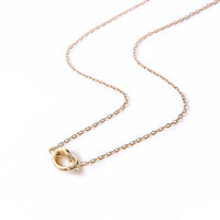 Dainty Gold Love Knot Necklace