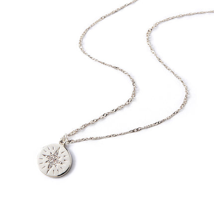 Star Disc Necklace