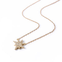 Dainty Gold Star Pendant Necklace