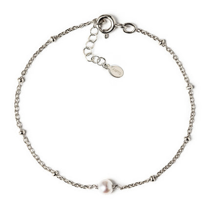 Pearl Bead Chain Bracelet