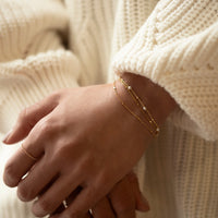 Oli Layered Chain Bracelet, Bracelets - AMY O. Jewelry