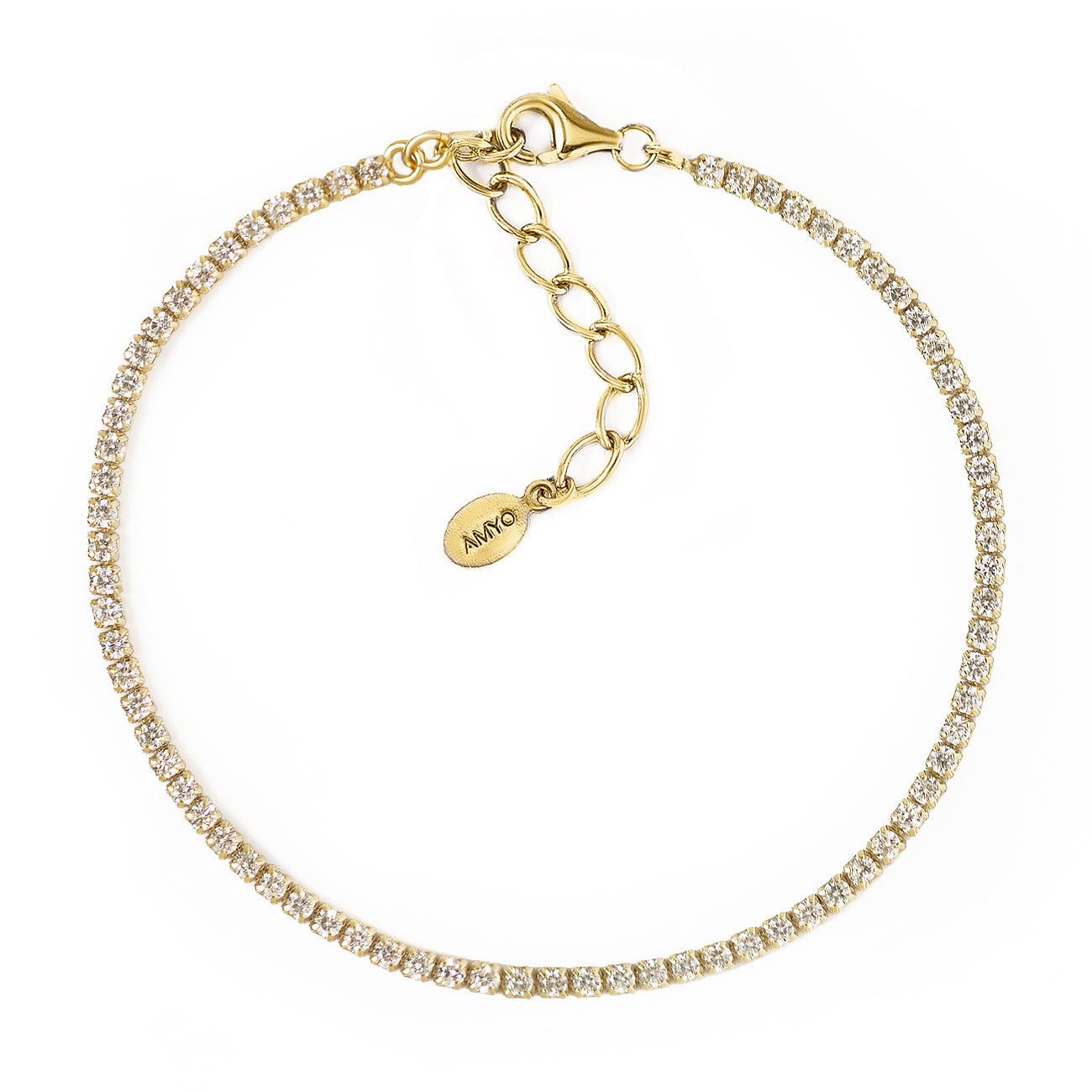 Dainty Gold Bracelets, Crystal Bracelet, Delicate Jewelry – AMYO