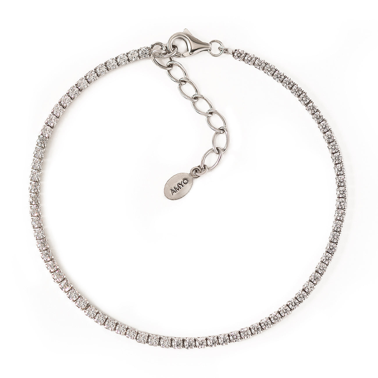 Dainty Crystal Line Bracelet