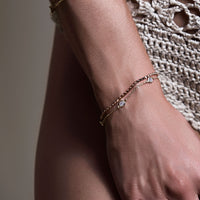 Mae Beaded Chain Bracelet, Bracelets - AMY O. Jewelry