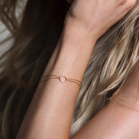 Eternity Circle Bracelet, Bracelets - AMY O. Jewelry