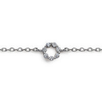 Petite Crystal Circle Bracelet, Bracelets - AMY O. Jewelry