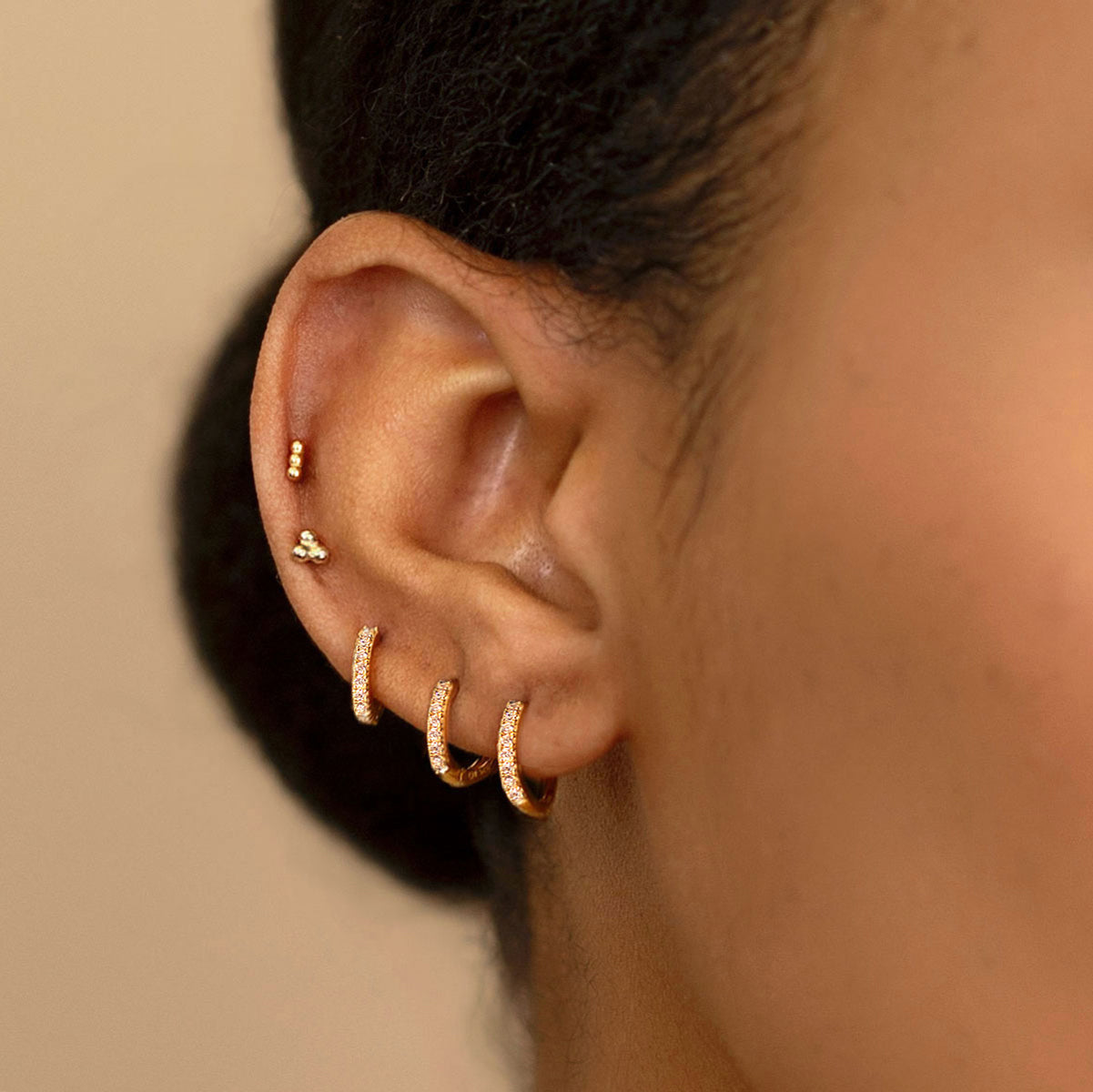 Stud Earrings, Gold Stud Earrings, Tiny Stud Earrings Set – AMYO