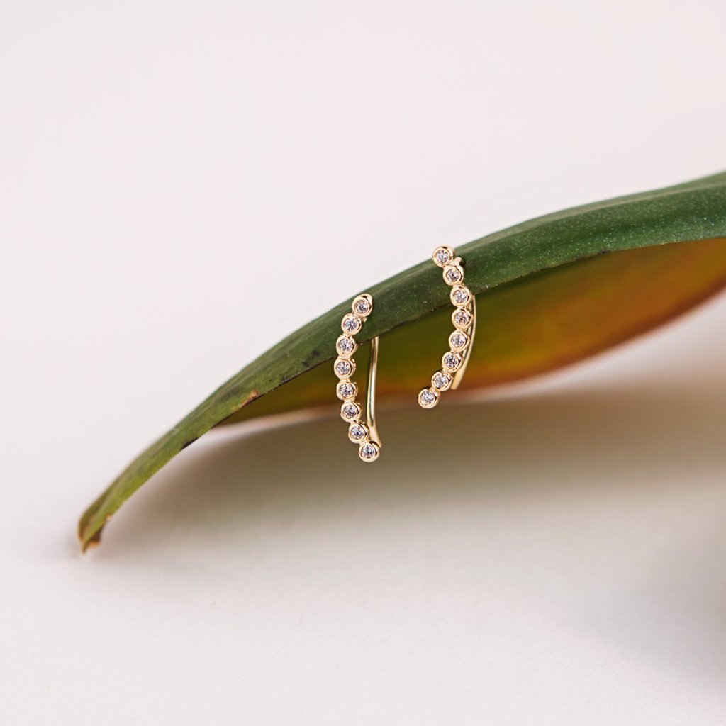 Shay Earring Climbers, Earrings - AMY O. Jewelry