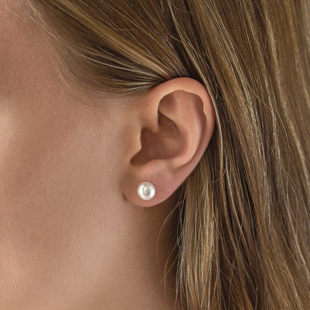 Freshwater Pearl Stud Earrings