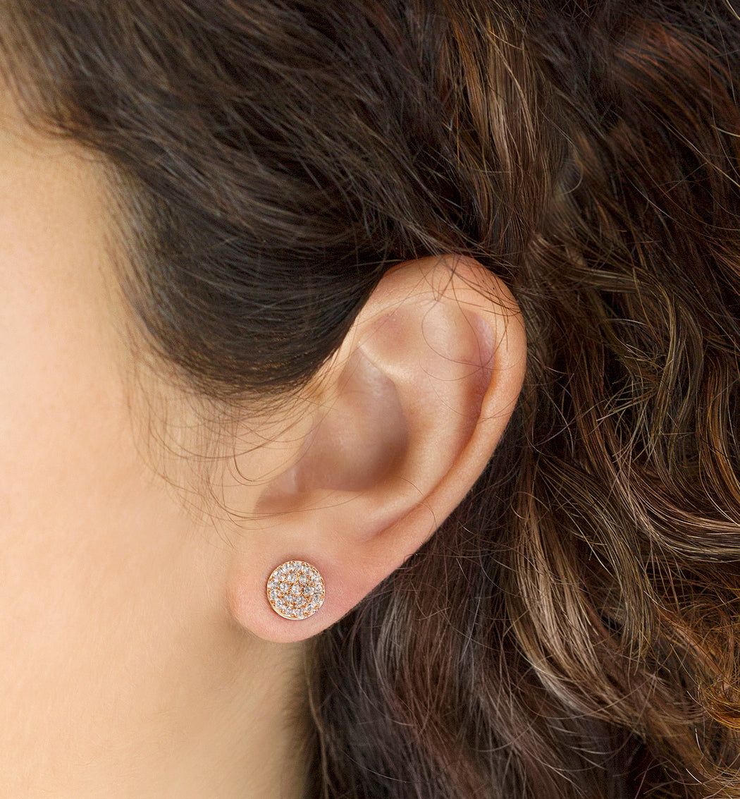Lola Pavé Stud Earrings
