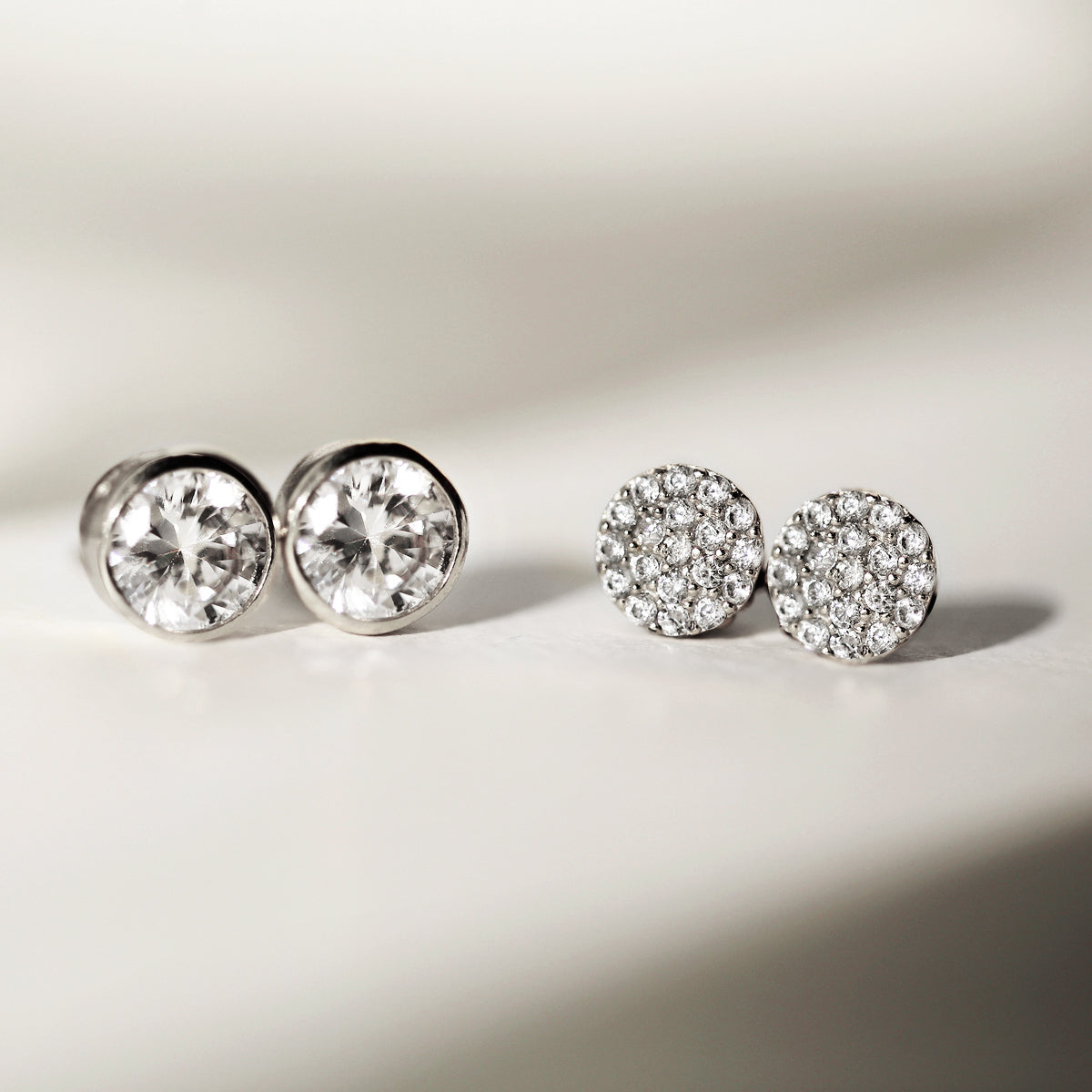 Lola Pavé Stud Earrings