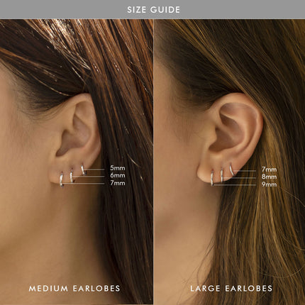 Ear and Nose Piercing Chart - A Visual Guide of what to expect
