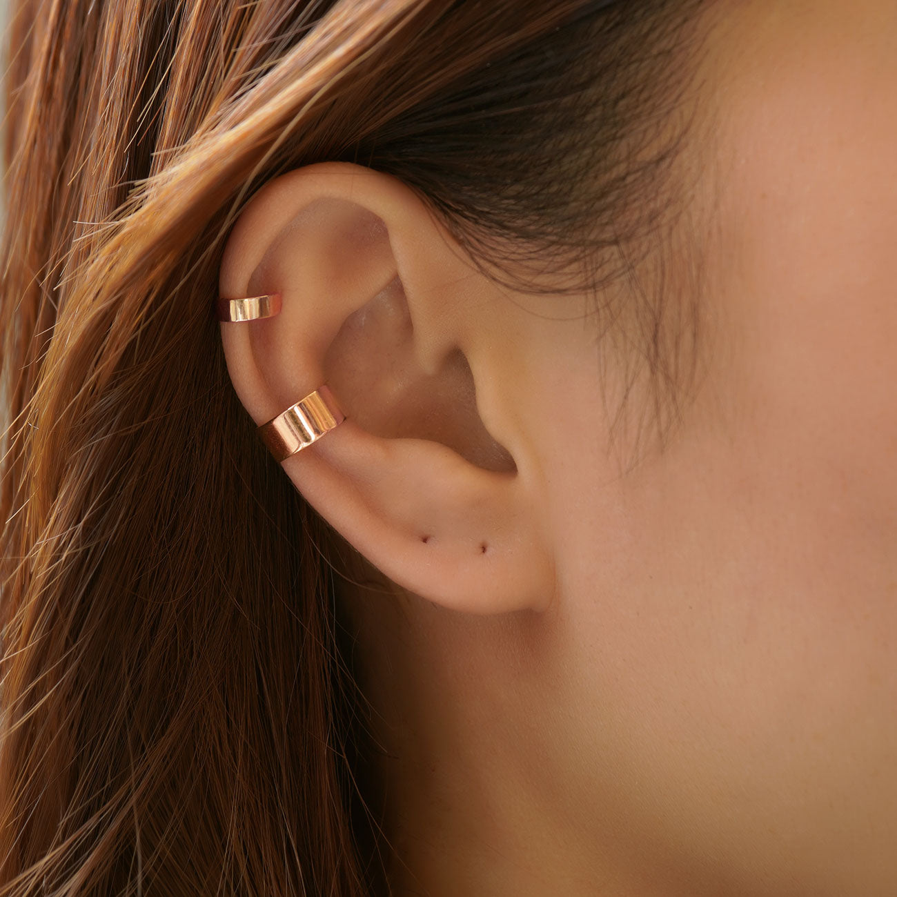 Gold Ear Cuffs, Cartilage Cuff Earrings | Minimal Dainty Jewelry – AMYO  Jewelry