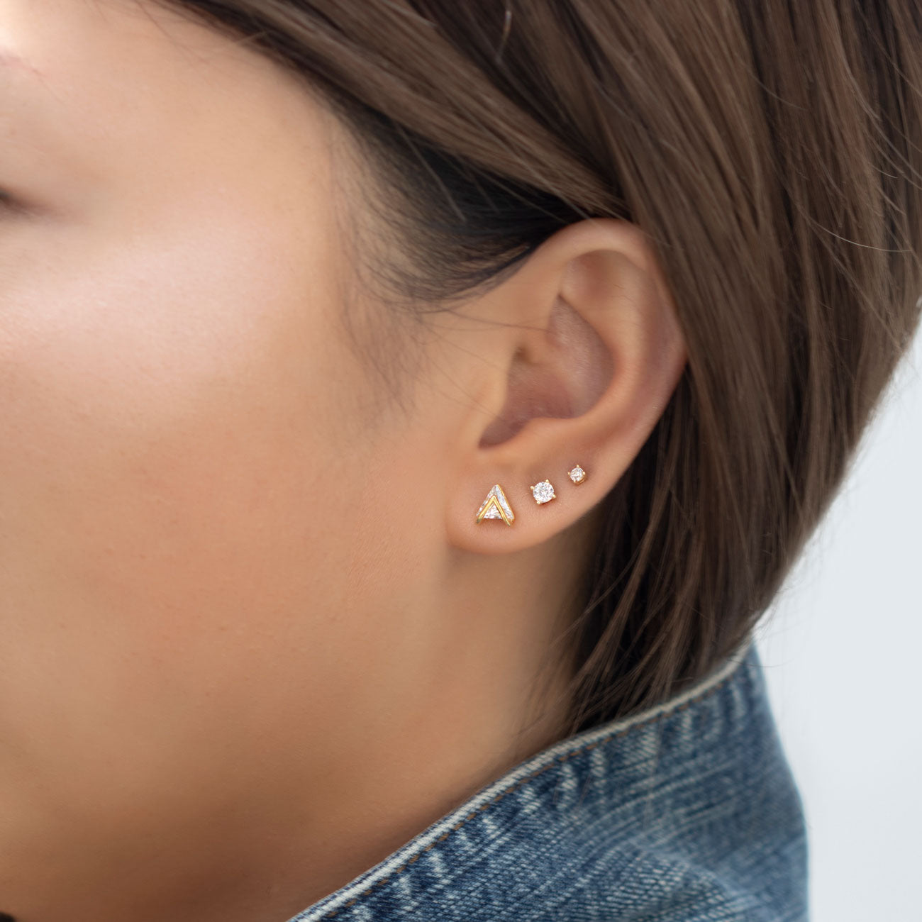 14K Solid Gold, Silicone Earring Backs, Earnuts – AMYO Jewelry