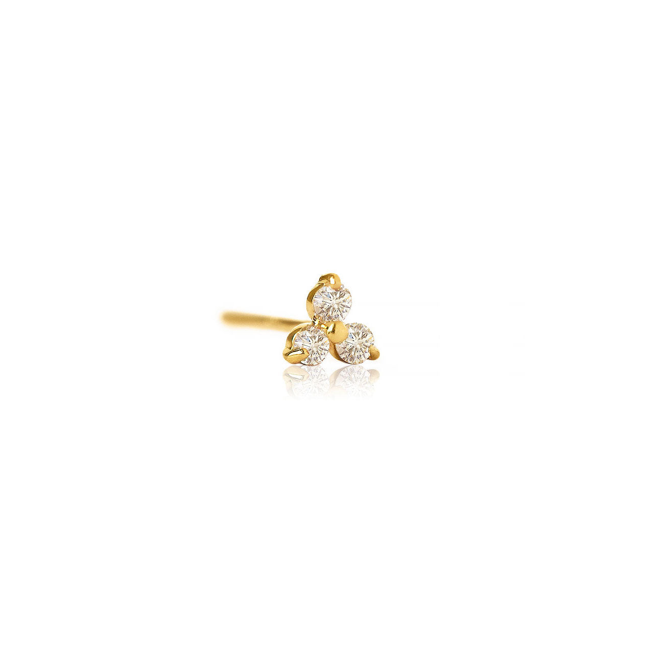 Diamond Stud Earrings 9ct Yellow Gold 0.10ct Diamond Studs Brighton –  GoldArts