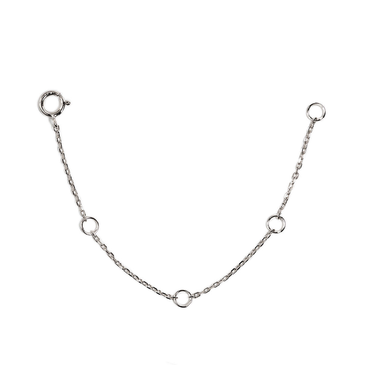 Necklace Chain Extender, Jewelry Extension Sterling Silver Sterling Silver / 4in (10cm)