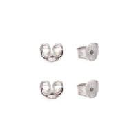 Butterfly Clutch Earring Back, Sterling Silver (50 Pieces)