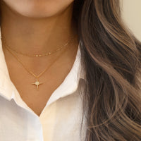 Celeste Star Pendant Necklace, Necklaces - AMY O. Jewelry