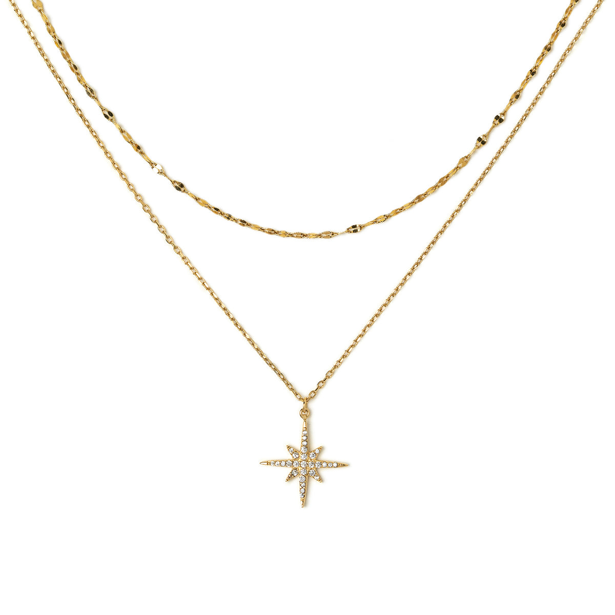 Celeste Star Pendant Necklace