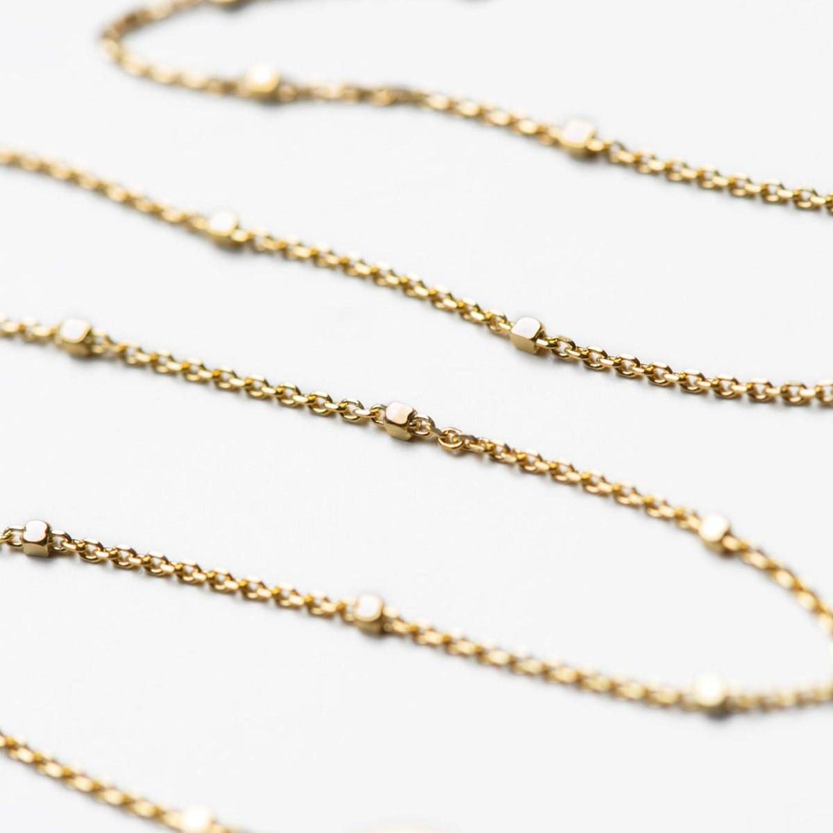 Oli Double Layered Bead Choker, Necklaces - AMY O. Jewelry