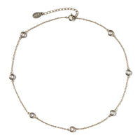 Sienna Petite Crystal Choker, Necklaces - AMY O. Jewelry