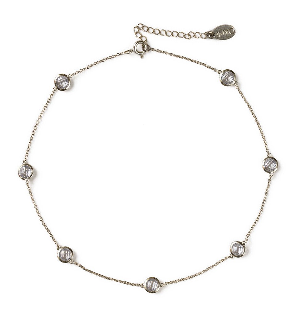 Sienna Crystal Choker, Necklaces - AMY O. Jewelry