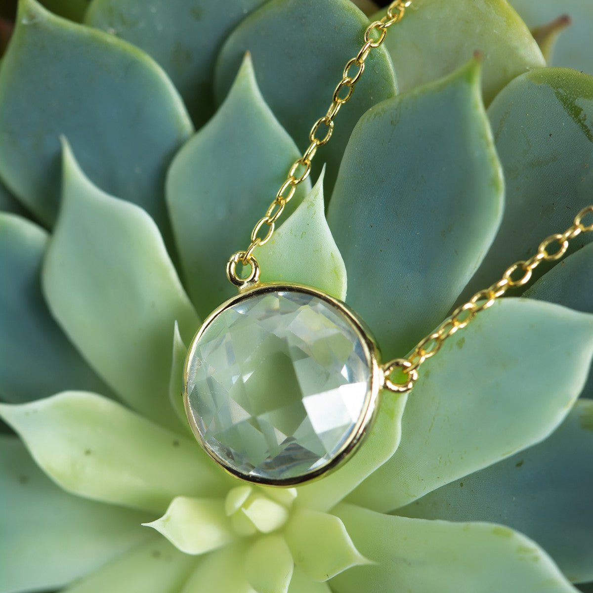 Bianca Crystal Necklace, Necklaces - AMY O. Jewelry