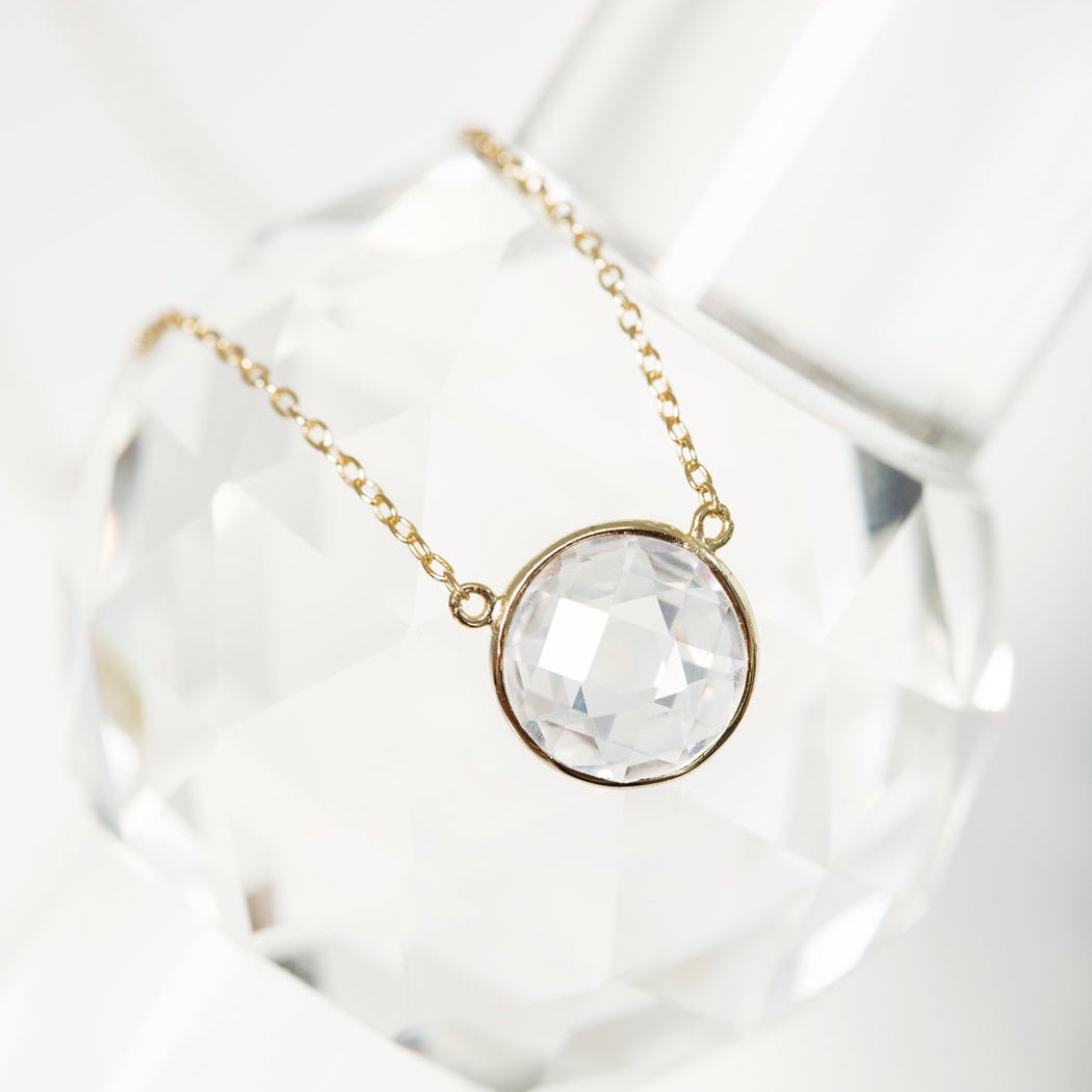 Bianca Crystal Necklace, Necklaces - AMY O. Jewelry