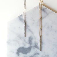 Fiona Beaded Chain Necklace, Necklaces - AMY O. Jewelry