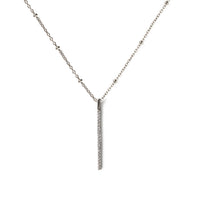 Bar Beaded Chain Necklace