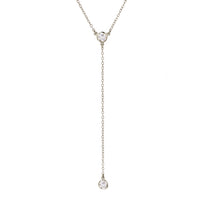 Dakota Y Lariat Necklace, Necklaces - AMY O. Jewelry