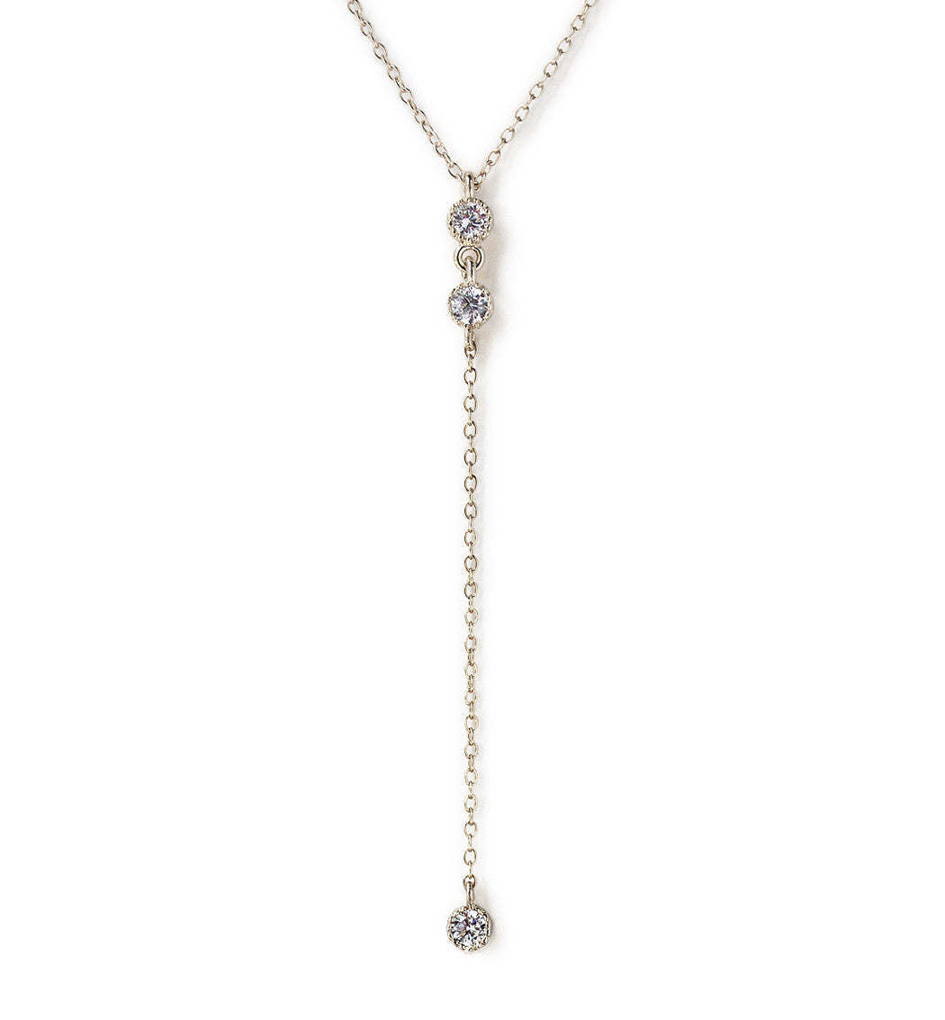 Ella Mini Lariat, Necklaces - AMY O. Jewelry