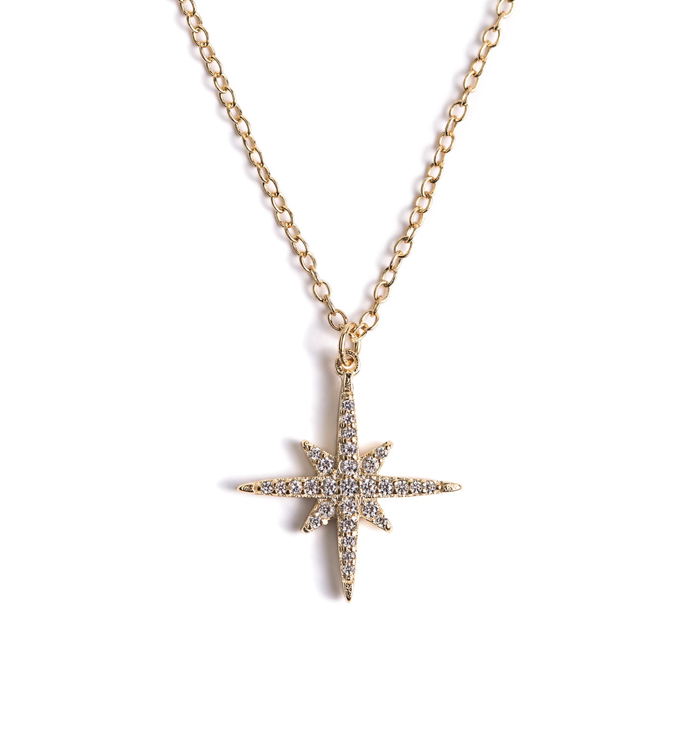 Celeste Star Pendant Necklace, Necklaces - AMY O. Jewelry