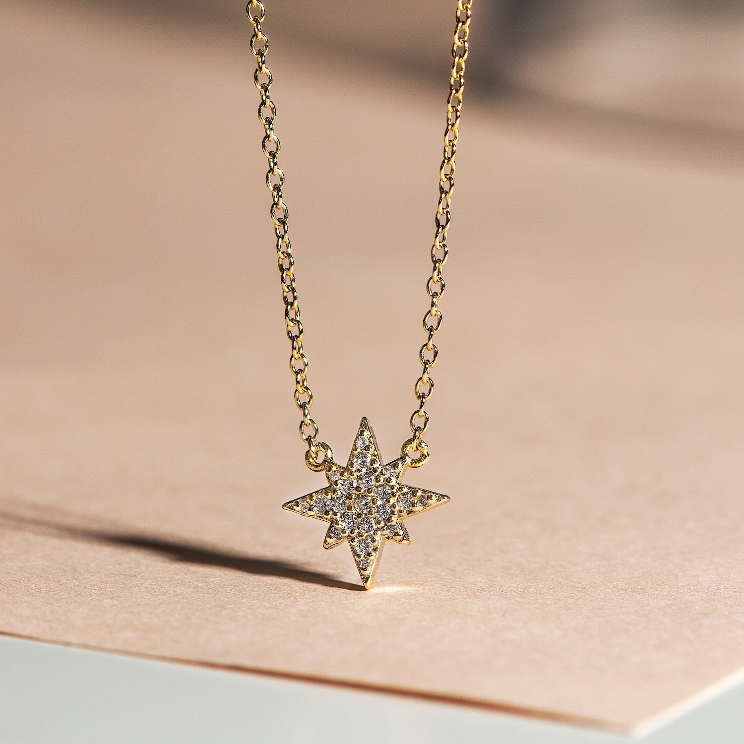 Celeste Starburst Necklace, Necklaces - AMY O. Jewelry