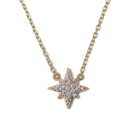 Stella Starburst Pendant Necklace