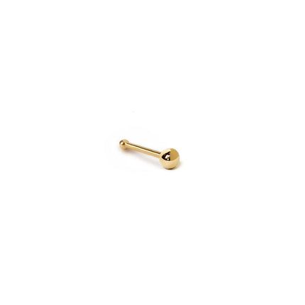 Double Hoop Nose Ring 14k Gold