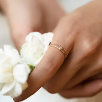 Petite Solitaire Ring, Rings - AMY O. Jewelry