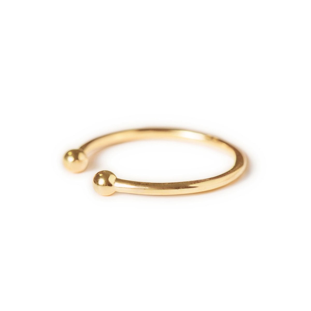 Tiny Ball Open Ring