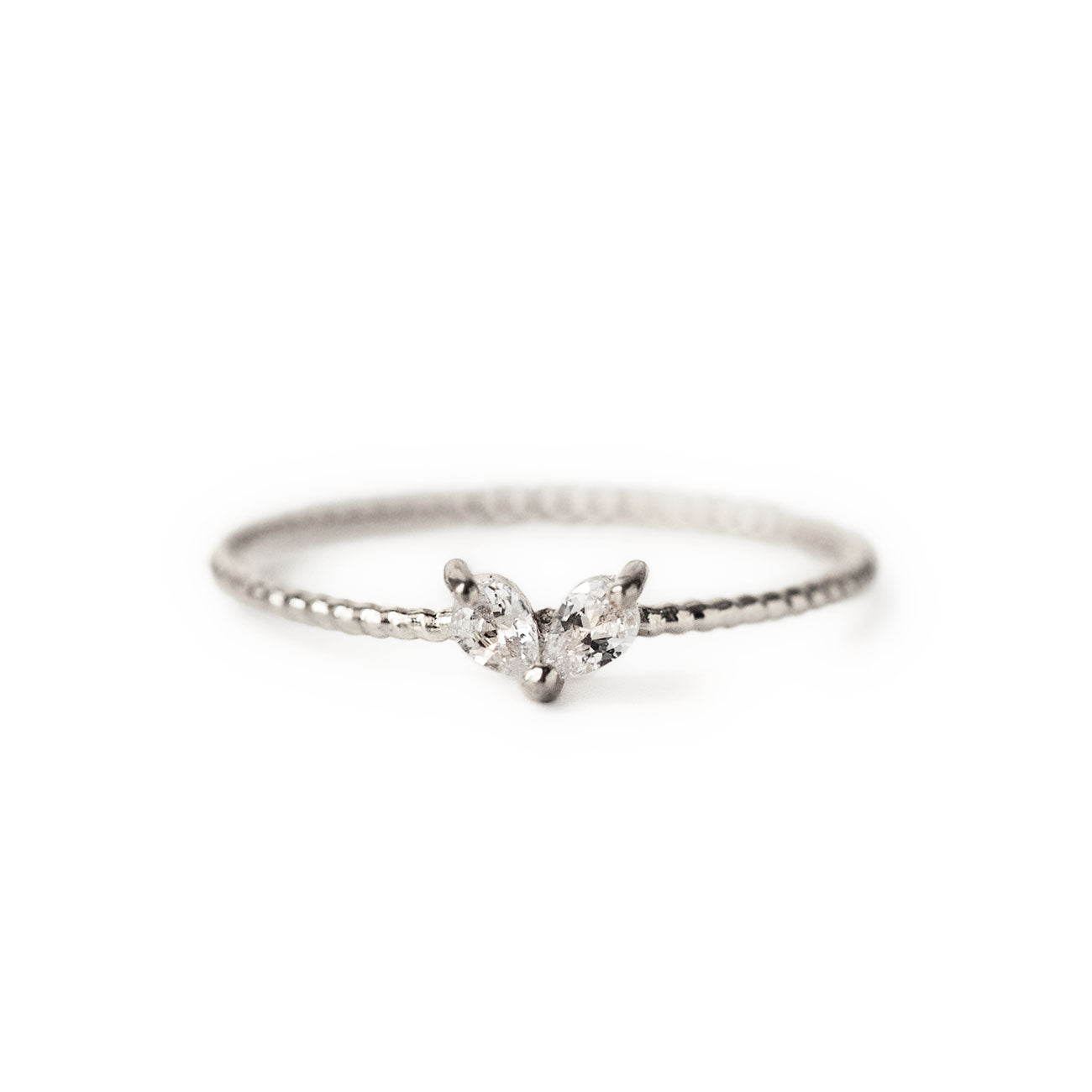 Sterling Silver Tiny Heart Ring